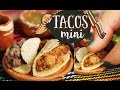 Cómo hacer mini tacos caseros: pastor y asada ✄ Craftingeek