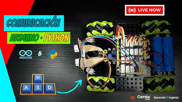 STREAM: COMUNICACIÓN PYTHON Y ARDUINO con Pyserial | Explicacion completa desde cero | OpenCV