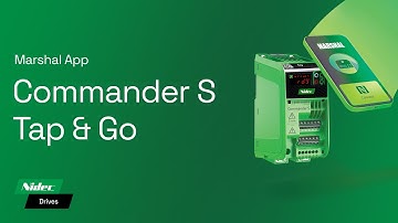 Commander S: App, Tap & Go - Using NFC | Marshal App | Nidec Drives | Control Techniques