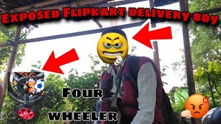 Exposed Flipkart delivery😡🤬||Bhai ko four wheeler cycle||@m.t.bnischal5680