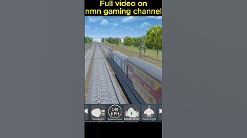 horror double decker express in train sim india 😈| train sim india gameplay @nmngamings