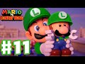 Mario Vs. Donkey Kong Nintendo Switch - Mario Cosplay Luigi Part 11 Fire Mountain Plus