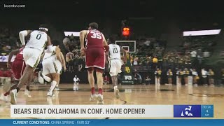 Bears beat Oklahoma in conf. home opener