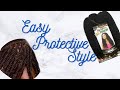 HOW TO: Natural Looking Protective Style | Shake n Go Nature&#39;s Touch 2x Type 4 Twist