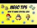 Maplestory - Meso Tips - How to make Crystal Ilbis