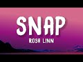 Capture de la vidéo Rosa Linn - Snap (Lyrics) | Snappin One Two Where Are You?