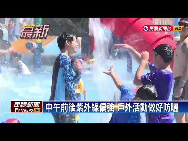 2024/08/04 中午前後紫外線偏強 戶外活動做好防曬－民視新聞