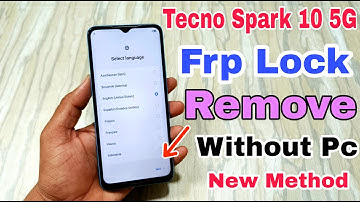 tecno spark 10 5g frp unlock without pc | tecno ki8 frp bypass | tecno spark 10 5g gmail id bypass |