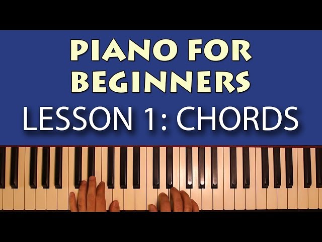 Piano Lessons for Beginners: Part 1 - Getting Started! Learn some simple chords class=
