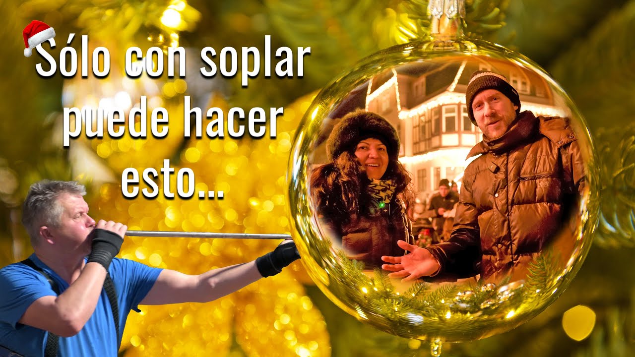 🎄✨ Imaginas dónde se fabricaron los primeros bombillos o esferas de Navidad? 🎅🌟 Lauscha en Alemania