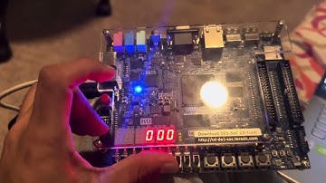 Multiplier with 7-Segment Display Output on DE1-SoC