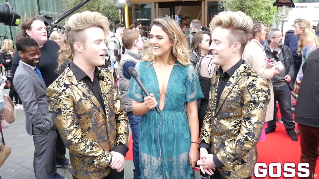 Goss TV: Jedward at the VIP Style Awards 2017