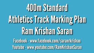 400 mts standard track marking