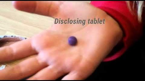 How to use Disclosing Tablets