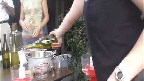 One Block Feast: Team Wine Washes a Bottle | Sunset