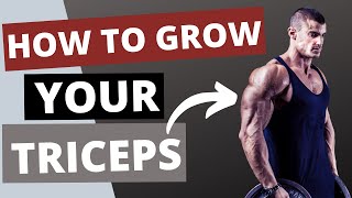 The BEST Method to GROW Horseshoe Triceps FAST