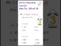 Đề thi tiếng nhật kanji N2   Đề số 18   Mondai 6
