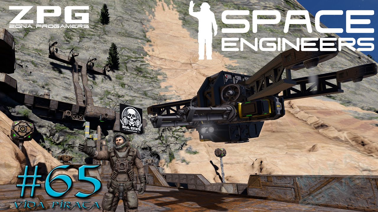 Space Engineers - Vida Pirata #65 | Revisando mercancía | Gameplay ...