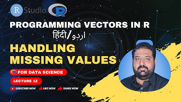 Handling Missing Values | Mastering Vectors in R