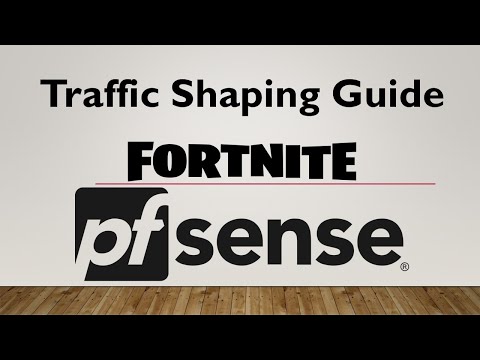 Pfsense and Fortnite | Traffic Shaping Guide | How to get low ping on Fortnite