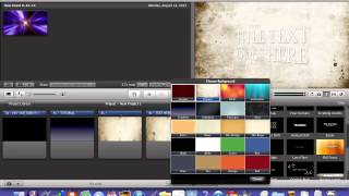 How to add slides and text to Imovie on a mac (tutorial)