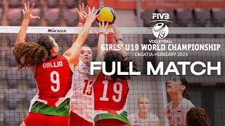 POL🇵🇱 vs. MEX🇲🇽 - Full Match | Girls' U19 World Championship | Pool D