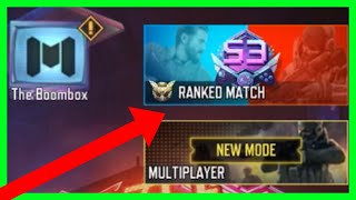 How To Fix Ranked Match Not Working And Locked Issue In Call Of Duty Mobile