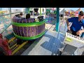 "Crazy Mouse" POV roller coaster at the Iowa State Fair