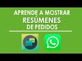 CÓMO MOSTRAR un RESUMEN con AutoResponder
