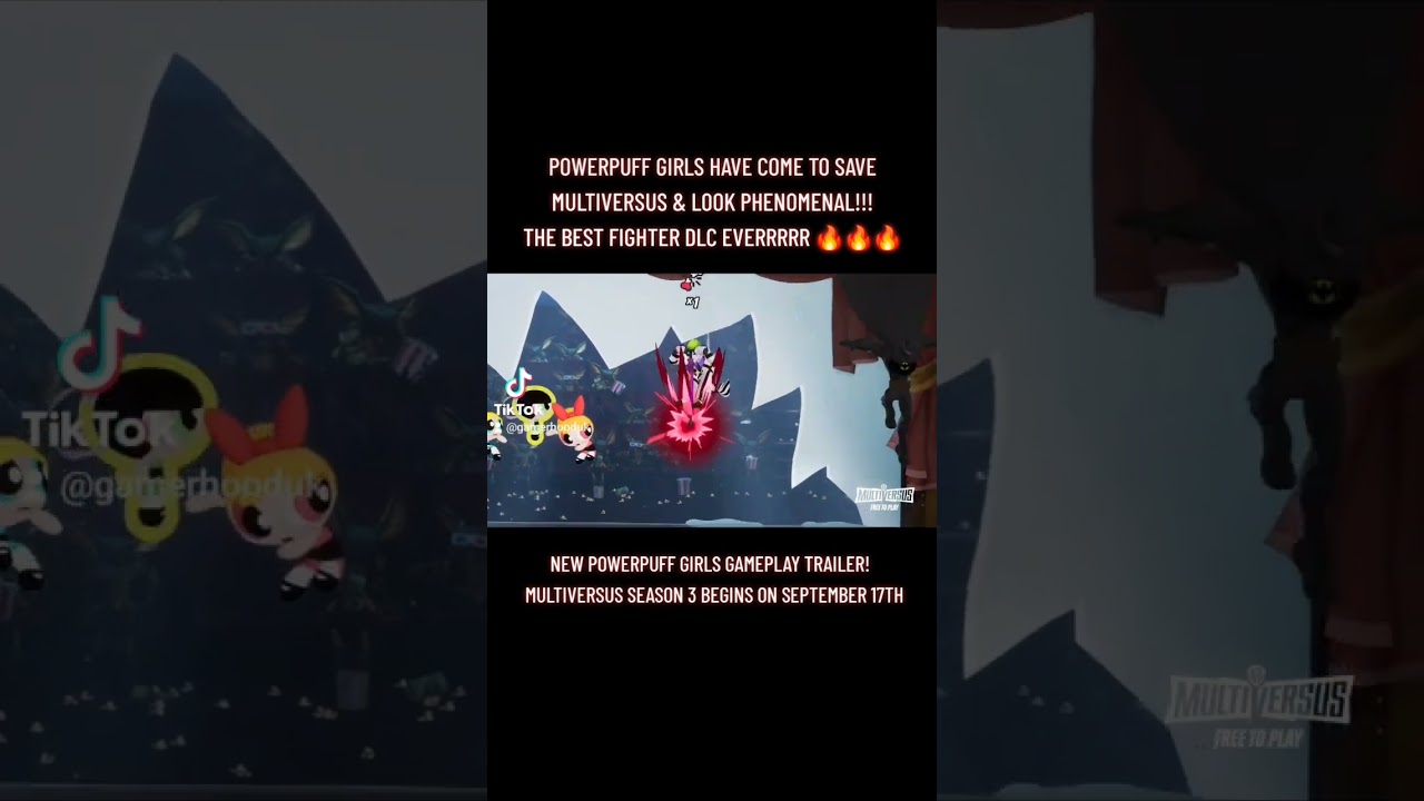 POWERPUFF GIRLS GAMEPLAY IN MULTIVERSUS! 