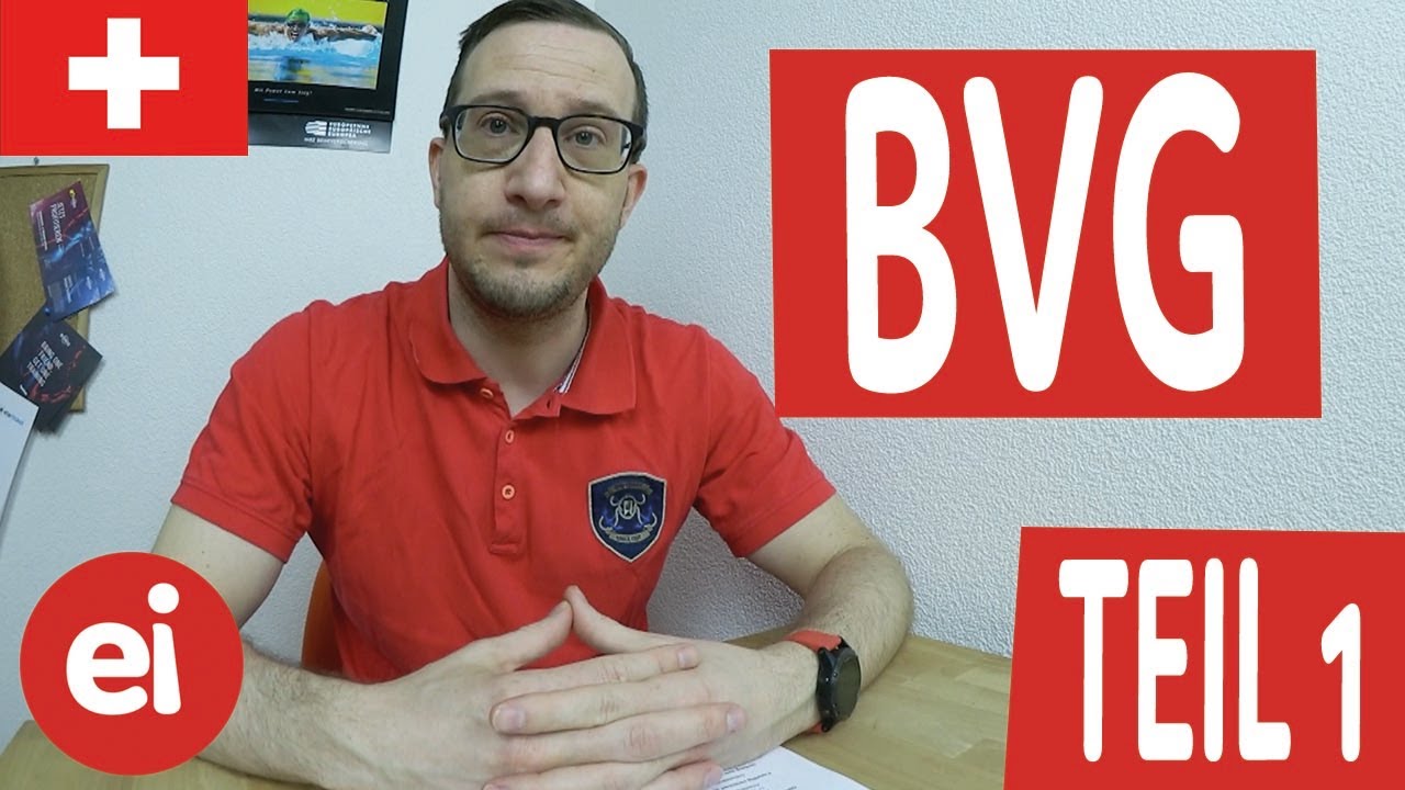 New Wie funktioniert eine Pensionskasse | BVG | 2. Säule? TEIL 1
