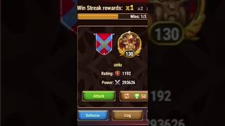 Hero Wars Mobile - Last Match LOST 😭 Then INSANE x4 Comeback Victory! ⚔️🔥 #shorts #herowars