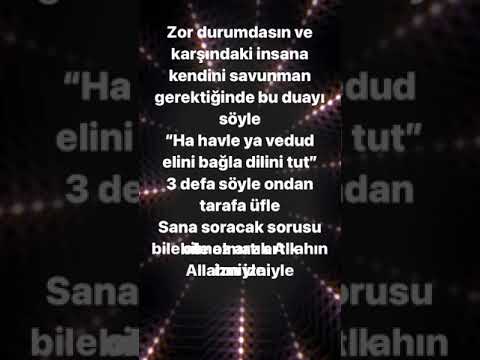 Dilini bağlama duası