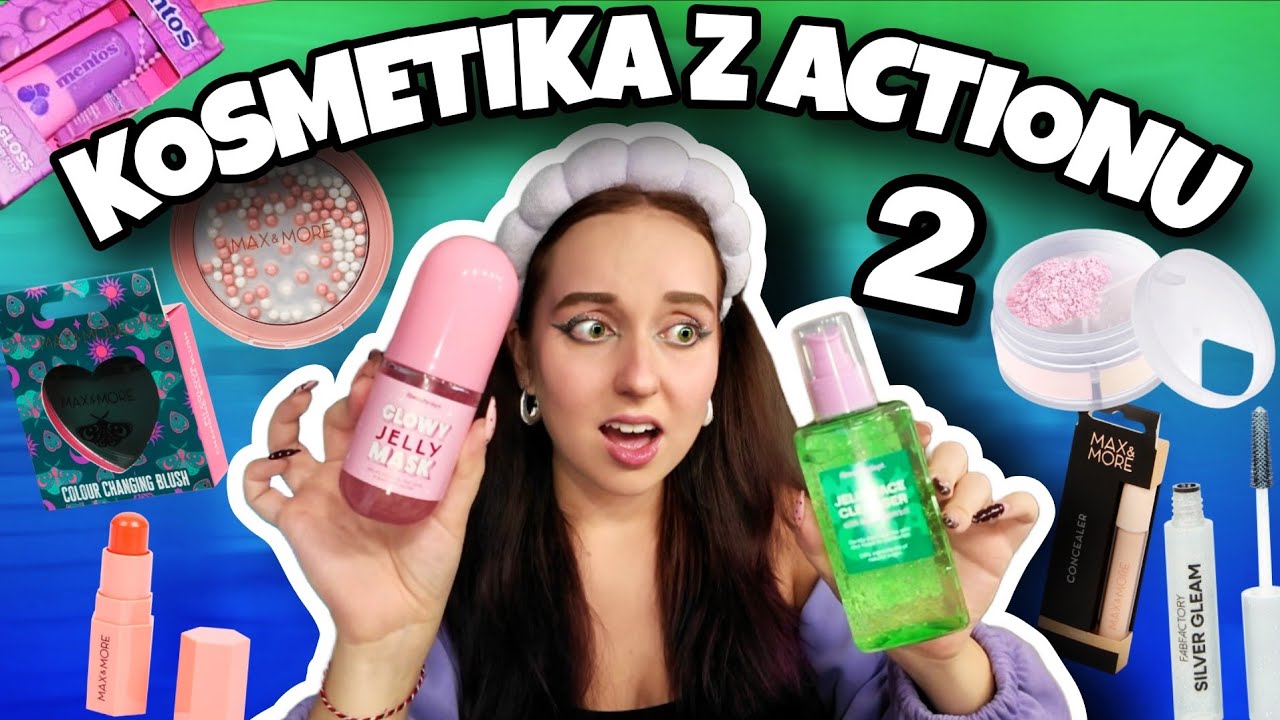 ZKOUŠÍM SKINCARE A MAKEUP Z ACTIONU 2 / TOHLE NENÍ DOBRÝ!