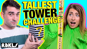 TALLEST LEGO Tower Challenge - REBRICKULOUS