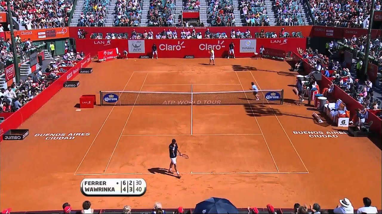 David Ferrer vs Stanislas Wawrinka Copa Claro ATP 250 Tennis Series [Final 24/2/13]