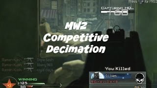 MW2 Competitive Decimation
