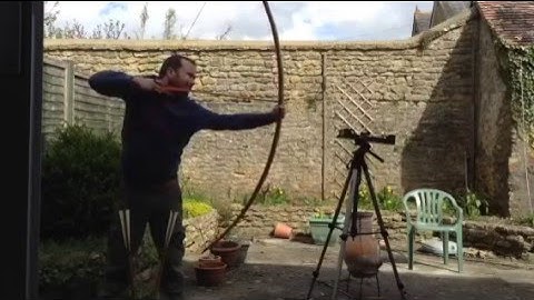 Joe Gibbs 180lb Swiss Yew Warbow Test