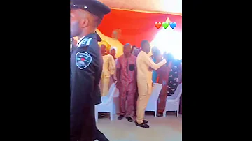 A Very Lit Nigeria Police Wedding Entrance 
