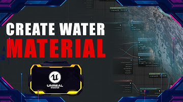 "Unreal Engine 5.6 Water Material Tutorial | Create Realistic Animated Water!" #unrealengine5