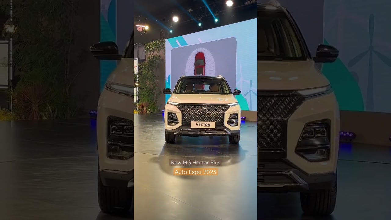 New MG Hector Plus At Auto Expo 2023 