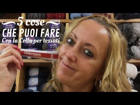 Video: Puoi incollare paillettes su tessuto?