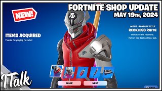 *NEW* RECKLESS RAITH SET! Fortnite Item Shop [May 19th, 2024] (Fortnite Chapter 5)