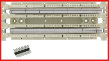 Leviton 41AB2-1F5 GigaMax 5E 110-Style Wiring Block, Wall Mount with Legs Kit, Cat 5E with C5S, 100
