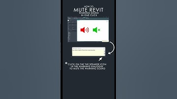 MUTE Revit Warning Sound  -  1 MINUTE REVIT TIPS