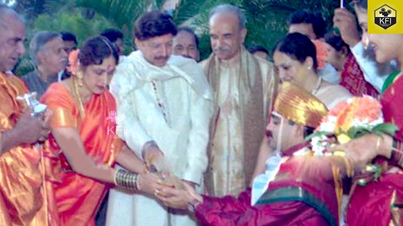 Dr Vishnuvardhan Daughter Marriage Unseen Photos | Keerthi Vishnuvardan | Kannada Actor Anirudh Wife