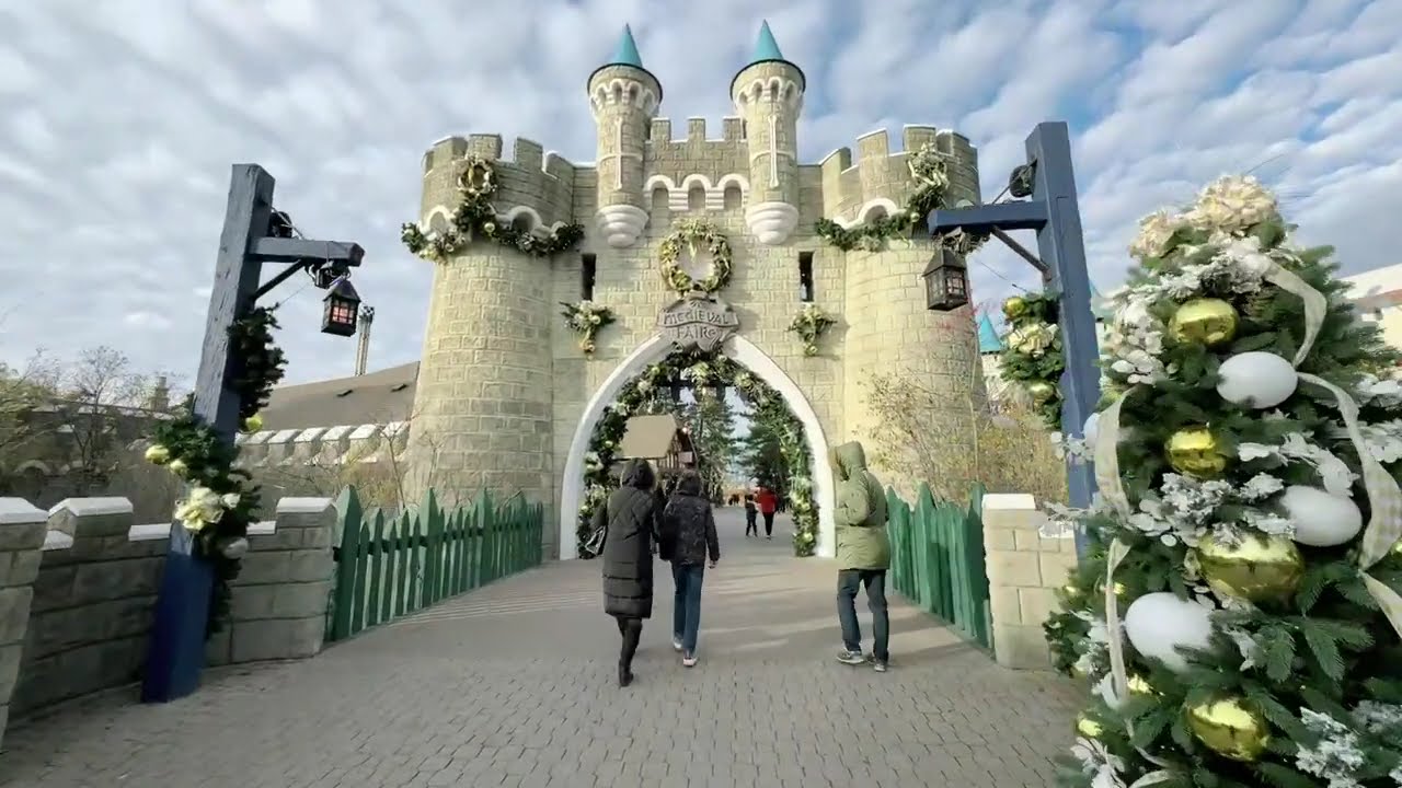 🔴 Live from Canada Wonderland Christmas Winter Wonderland 20232024