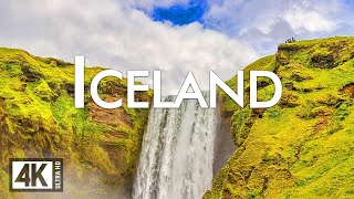 VOLANDO SOBRE Islandia (4K UHD) | Calma Tu Mente Con Videos de Naturaleza 4K y Música Relajante