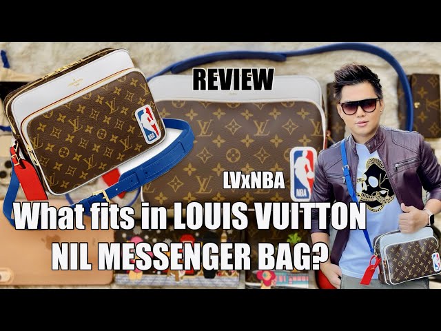 Louis Vuitton Virgil LVxNBA Monogram Nil Messenger NBA Basketball Bag 862057