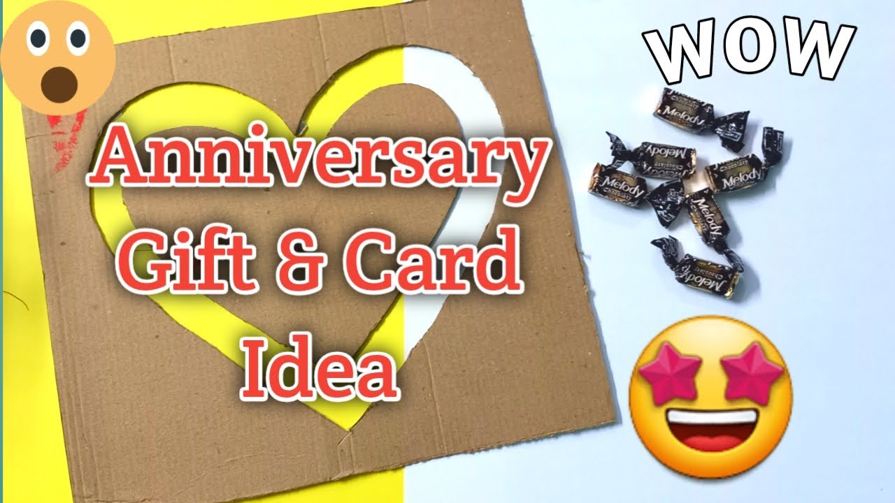 Anniversary Gift and Card Idea / Anniversary card / Heart Craft Idea #CraftersWorld #AnniversaryCard